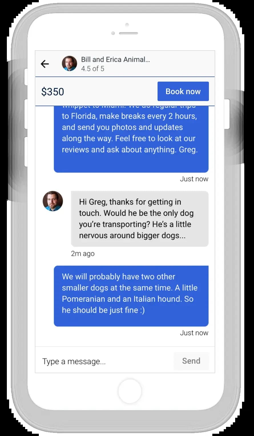 How puppy shipping works on CitizenShipper